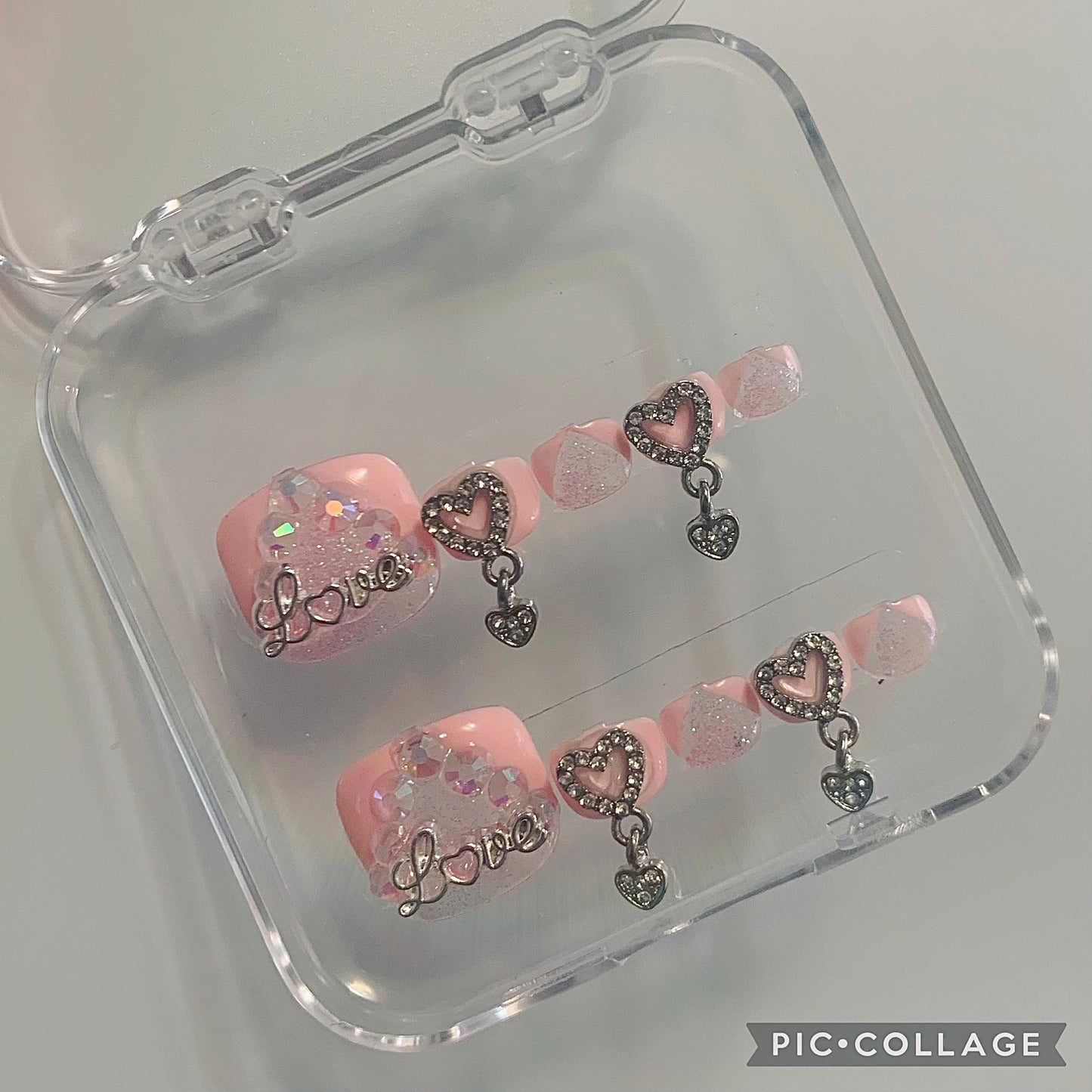 A1 Pink Love Toes