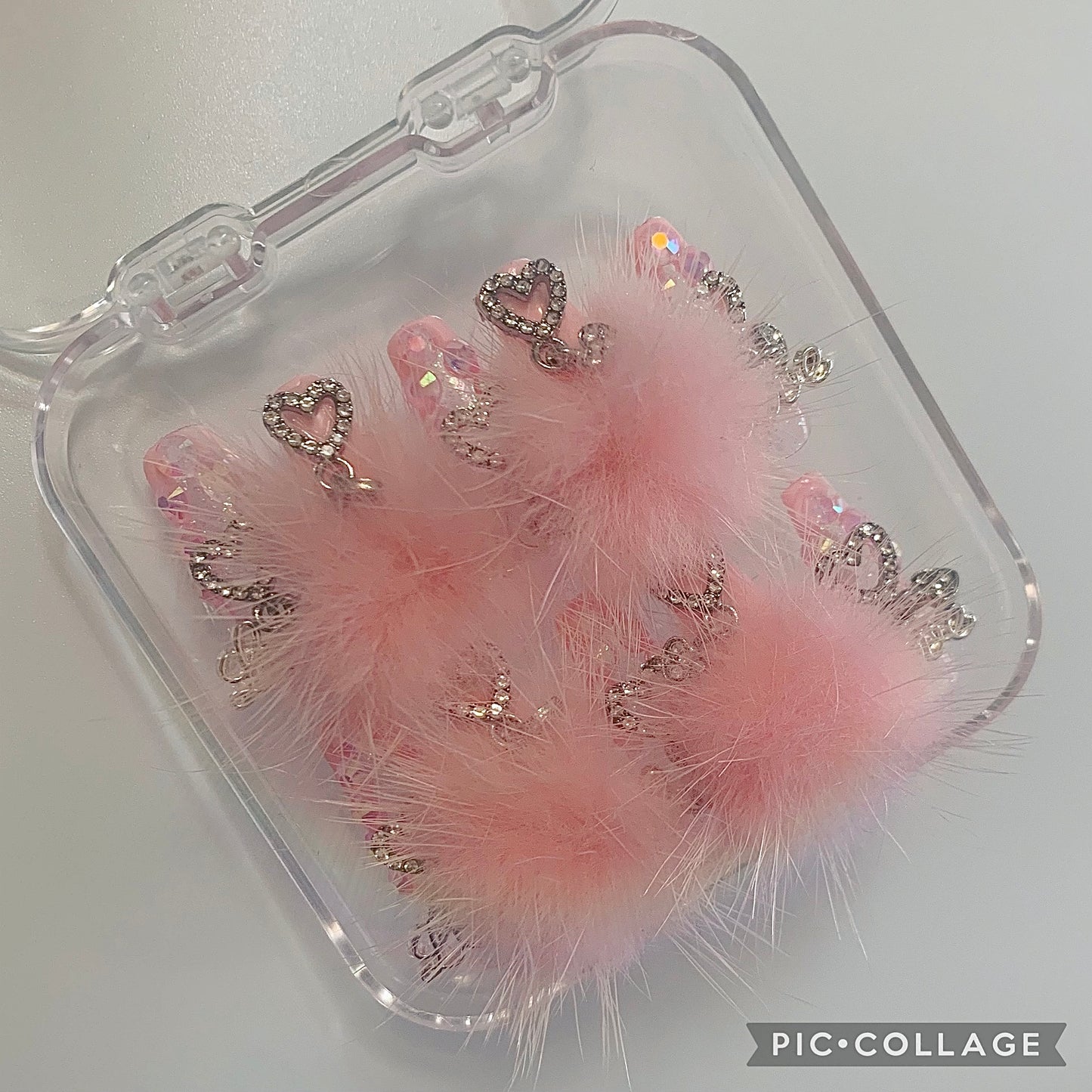 A1 Pink Love Nails