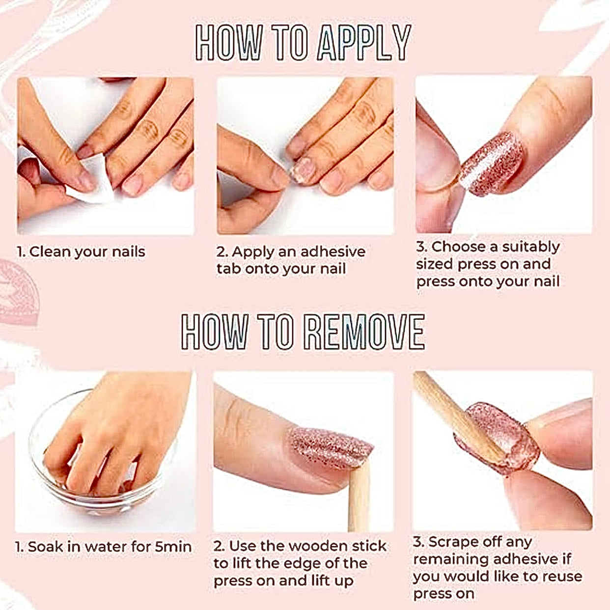 A2 Butterfly Bow Nails