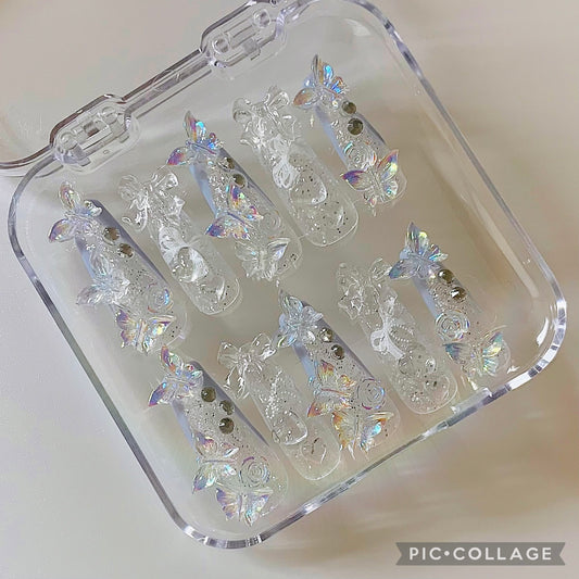 A2 Butterfly Bow Nails