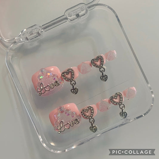 A1 Pink Love Toes